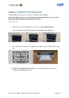 Coplan Lightbox Camera Re-focusing Guide v1.0 (pdf)